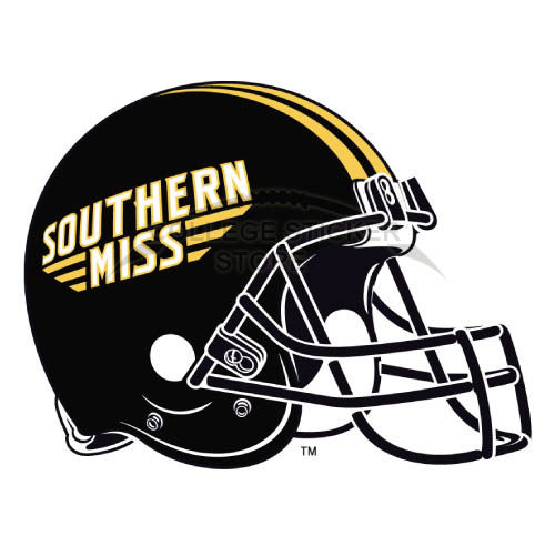 Homemade Southern Miss Golden Eagles Iron-on Transfers (Wall Stickers)NO.6313